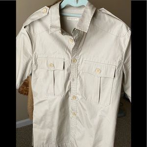 Men’s Burberry Brit Khaki Shirt Med